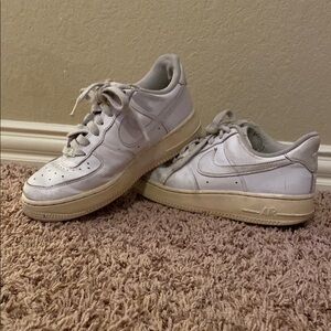 Nike Air Force 1 White Sneakers